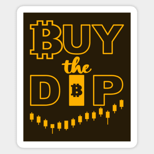 Buy the Dip [gold] Sticker